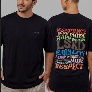 NWOT LSKD Unisex Amplify FLXCotton Oversized Tee